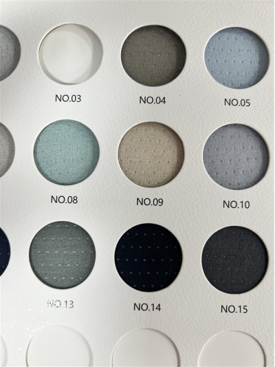 GZ-DZLP  F080 透氣孔速乾棉  規格：170cm  克重：140g/㎡  成分：50%復合彈性纖維  50%Polyester  吸濕速乾  抗菌  抗皺  透氣 細節-1